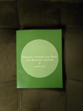Behavior Change Log Book and Wellness Journal
